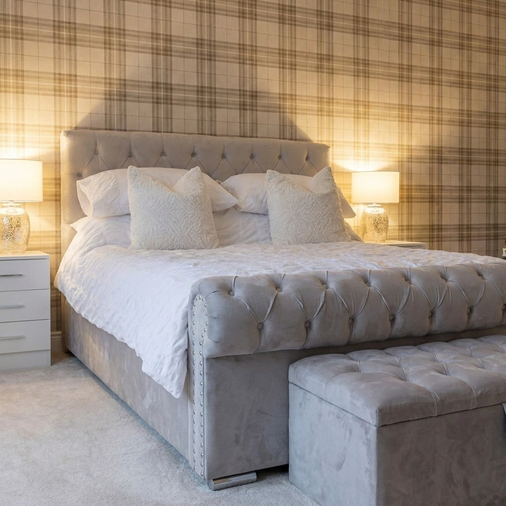 CHESTERFIELD BED FRAME