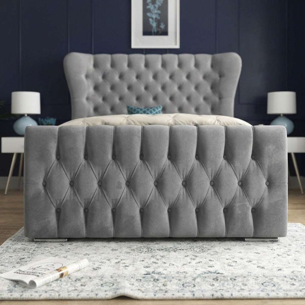 OXFORD WINGBACK BED FRAME