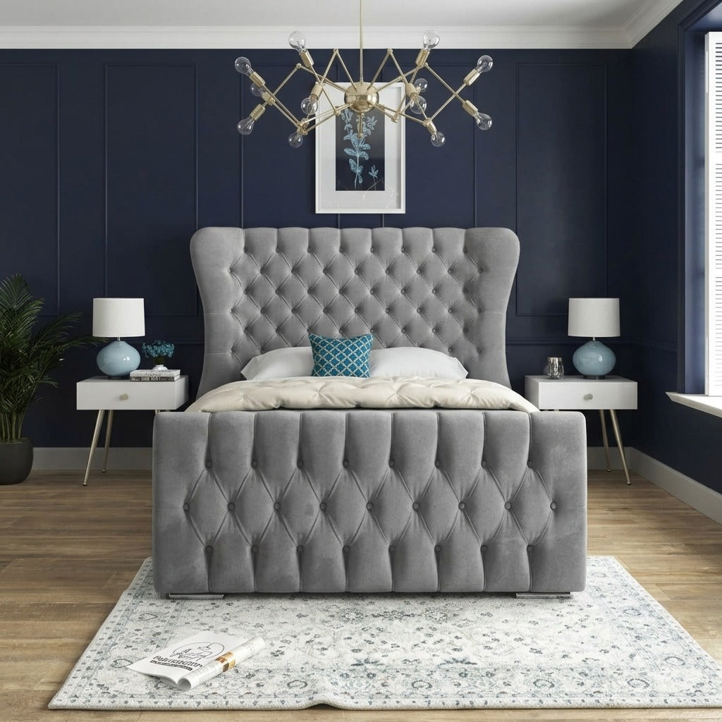 OXFORD WINGBACK BED FRAME