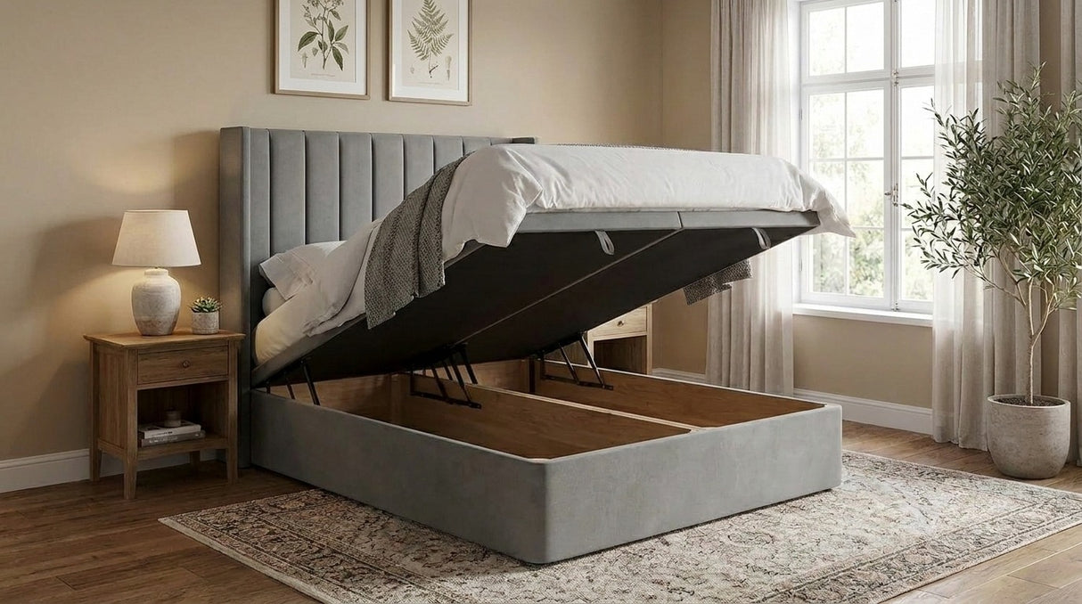 WING PANELLED DIVAN BED