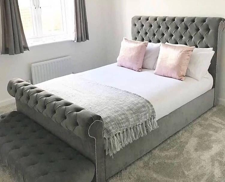 CHESTERFIELD BED FRAME
