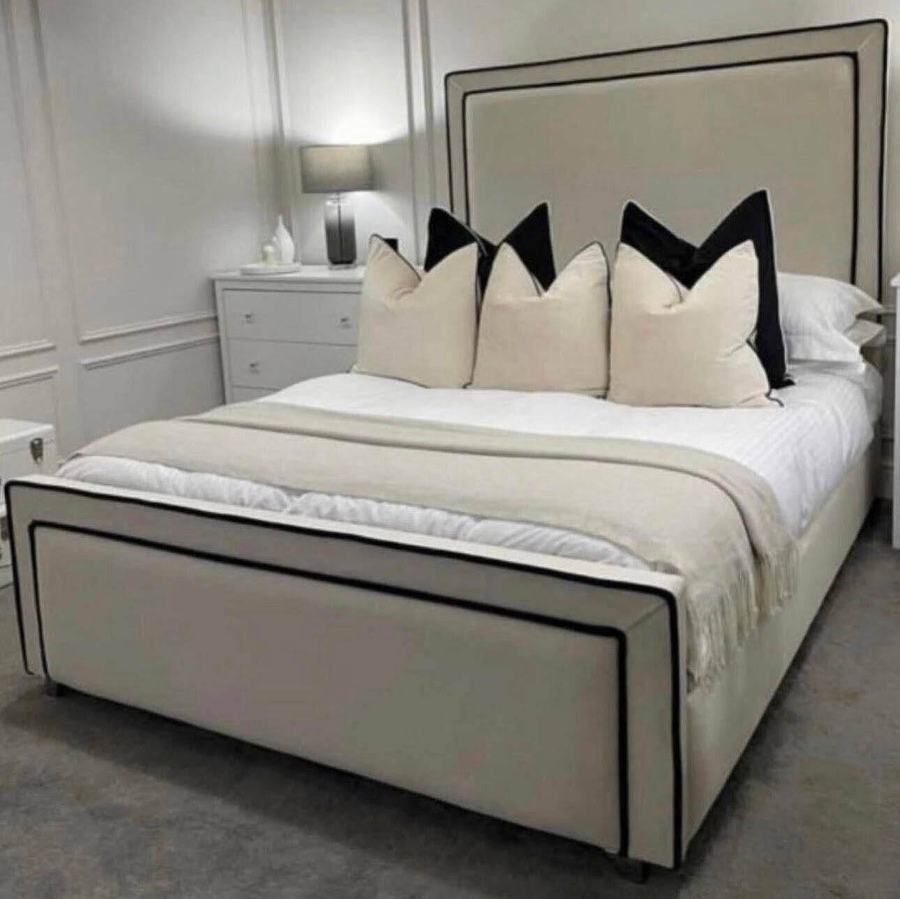 NINA PIPING BED FRAME