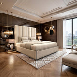 CAMBRIDGE PIPING BED FRAME