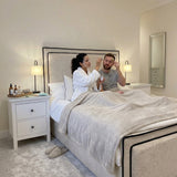 NINA PIPING BED FRAME