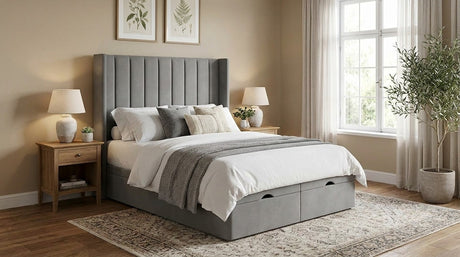 WING PANELLED DIVAN BED