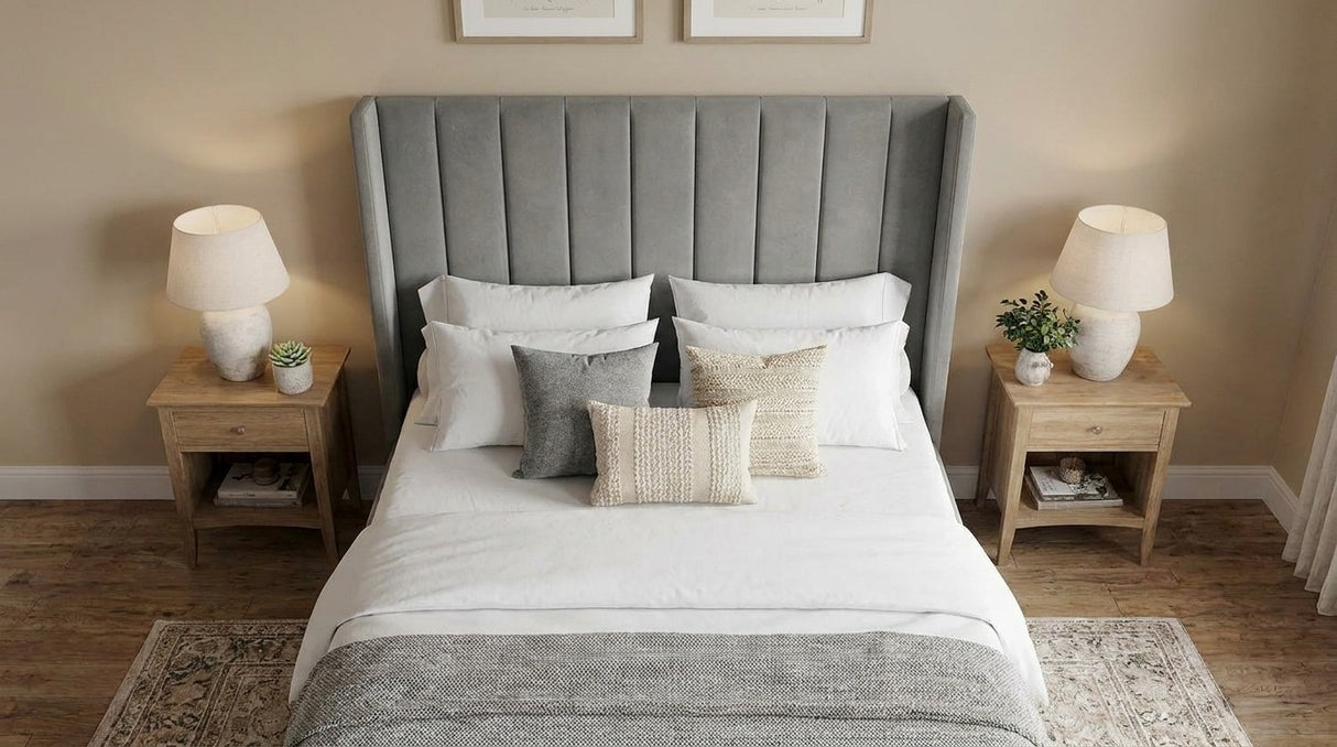 WING PANELLED DIVAN BED
